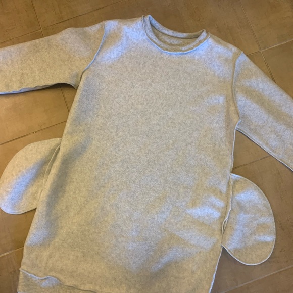 Grey Sweater Dress - Picture 7 of 9